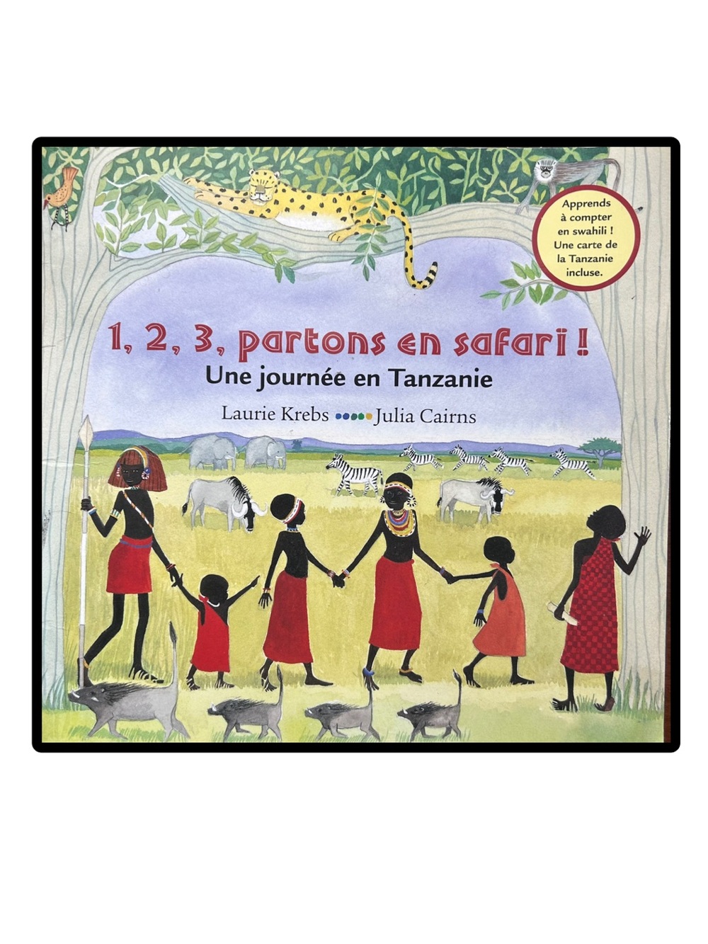 BUNDLE & SAVE 🎉FRENCH 1, 2, 3, partons en safari! Une journée en Tanzanie
